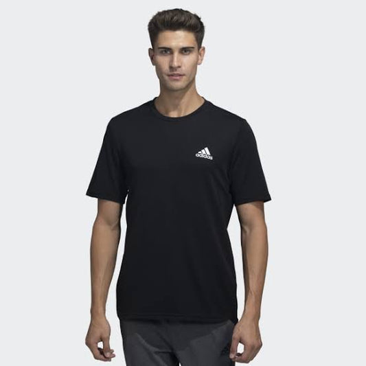 Classic Black Adidas Sports Tee